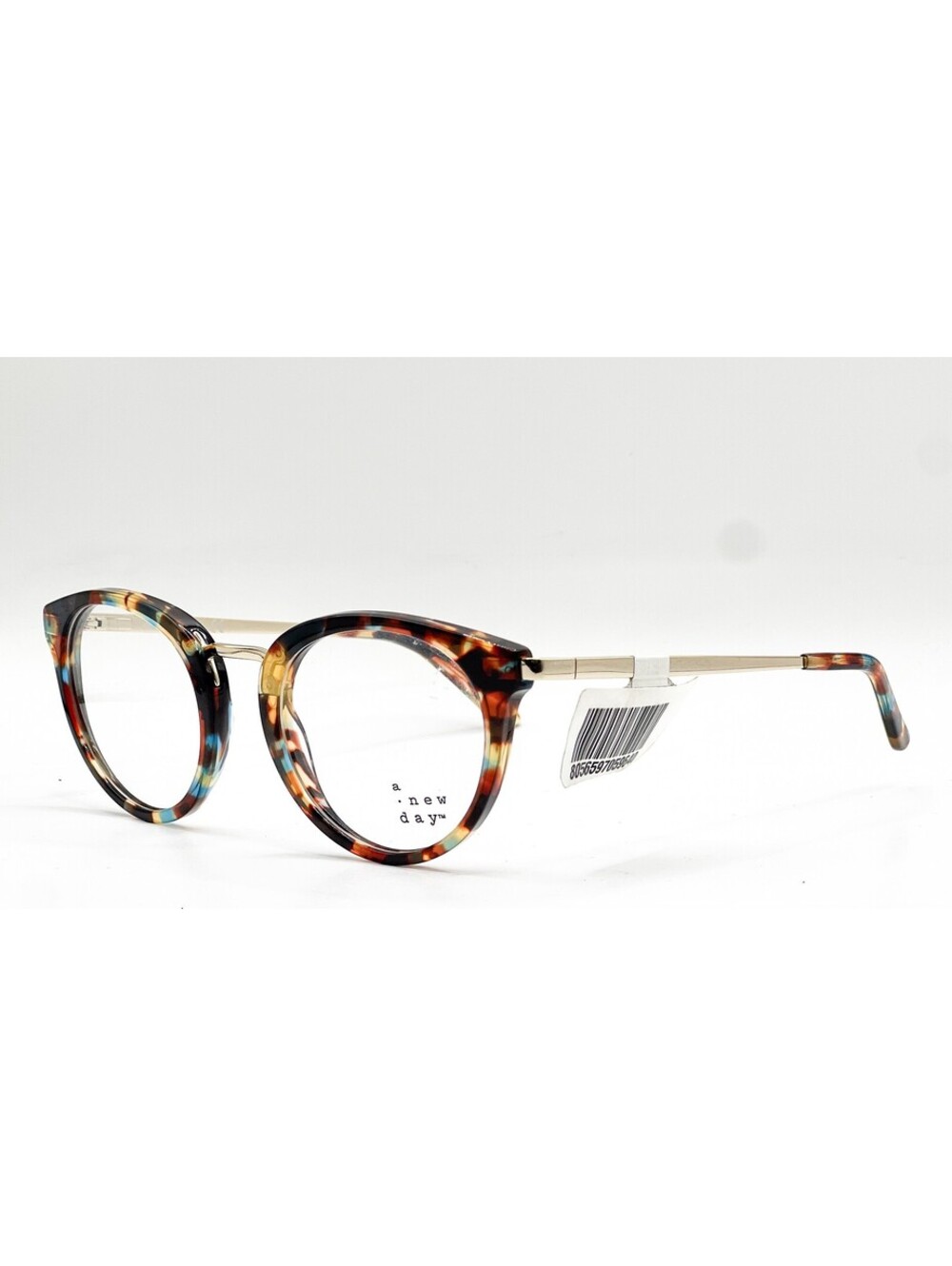 A New Day A32092 4546 Dark Brown Tortoise Authentic Eyeglasses 49-20-135